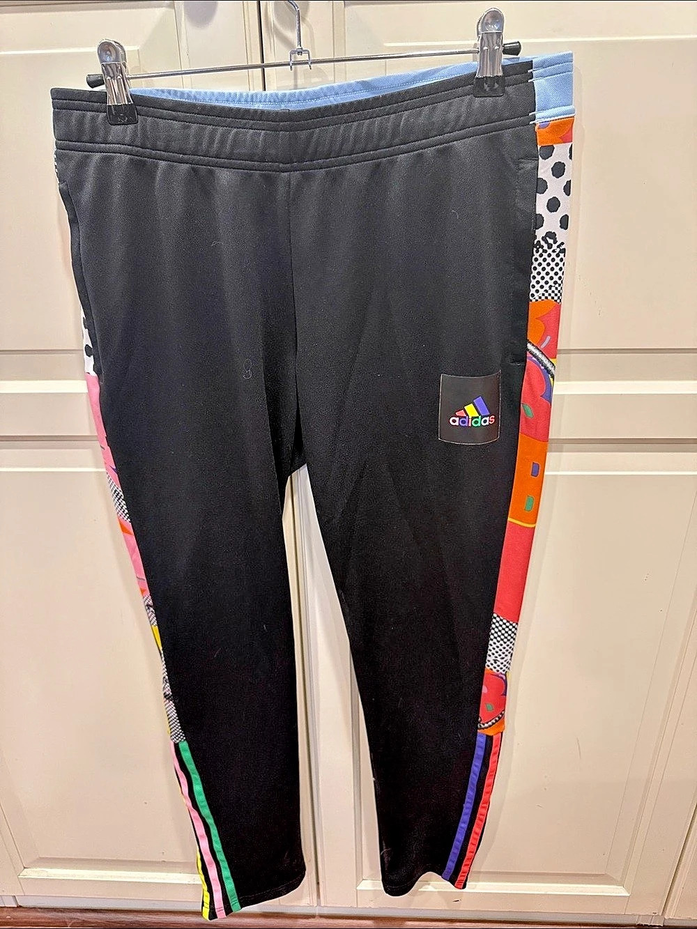 adidas Love Unites Tiro Track Pants Women's Color Block Size Medium